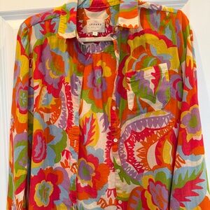 Sezane Tomboy Shirt Seventies - Size 34